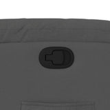Recliner Chair Dark Grey Fabric