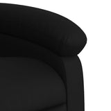 Massage Recliner Chair Black Faux Leather - Extra Image