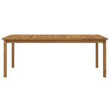 9 Piece Garden Dining Set Solid Wood Acacia