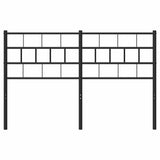 Metal Replace Headboard Black 135 cm
