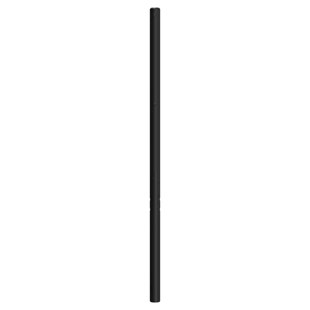 Metal Replace Headboard Black 135 cm