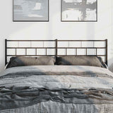 Metal Replace Headboard Black 180 cm