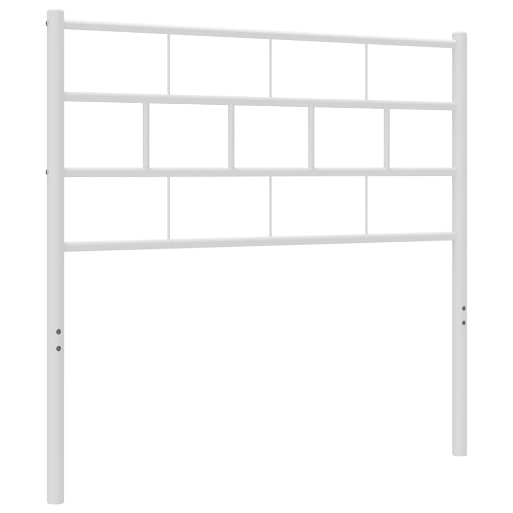 Metal Replace Headboard White 90 cm