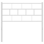 Metal Replace Headboard White 107 cm