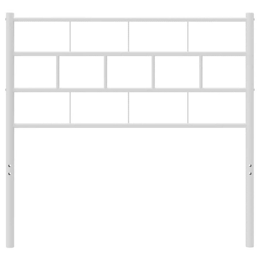 Metal Replace Headboard White 107 cm