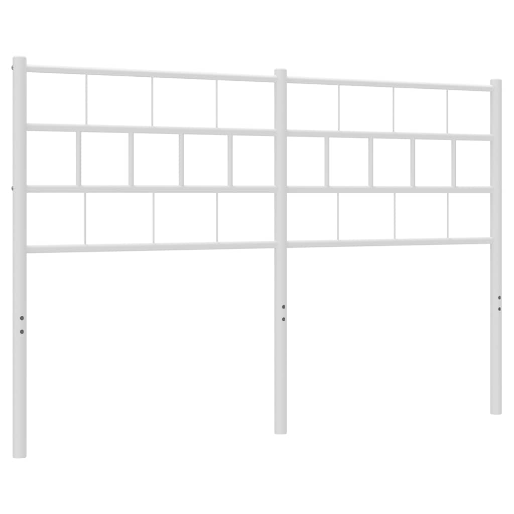 Metal Replace Headboard White 135 cm