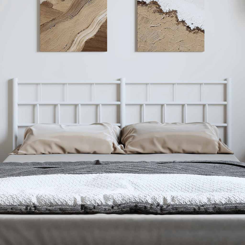 Metal Replace Headboard White 135 cm