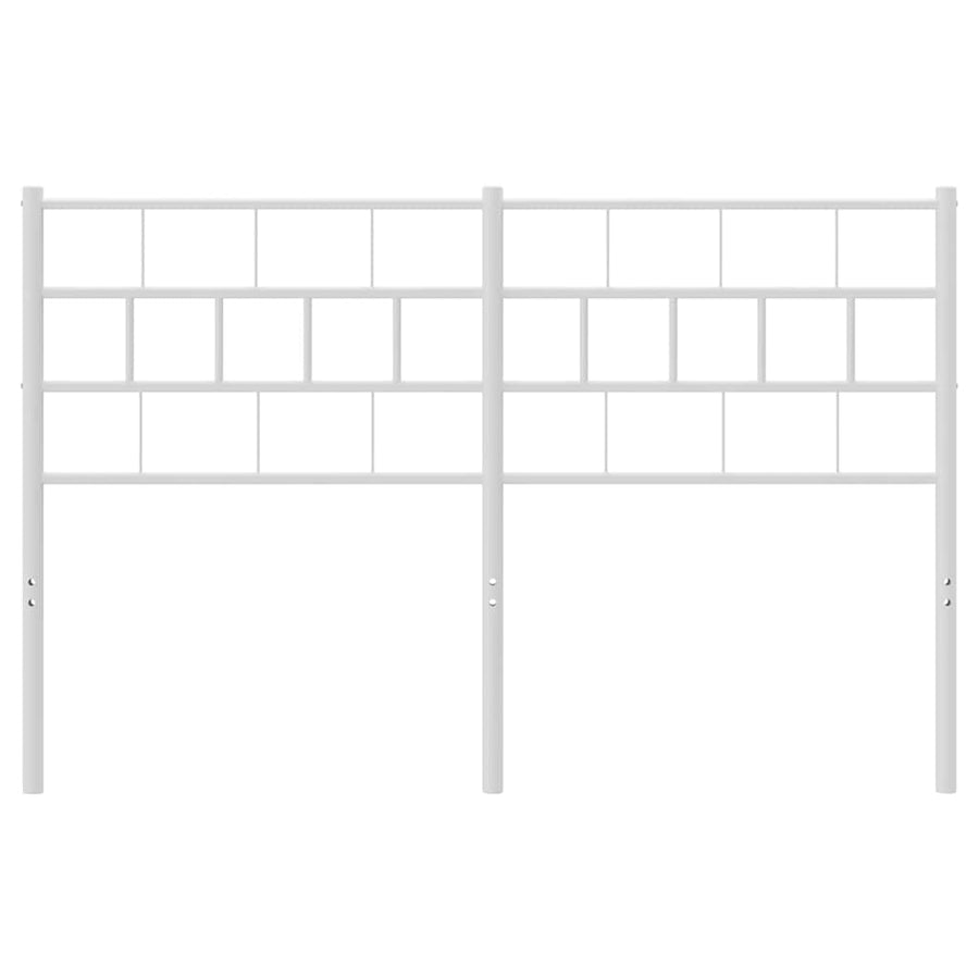 Metal Replace Headboard White 135 cm