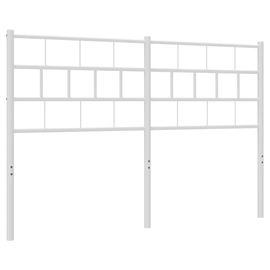 Metal Replace Headboard White 150 cm