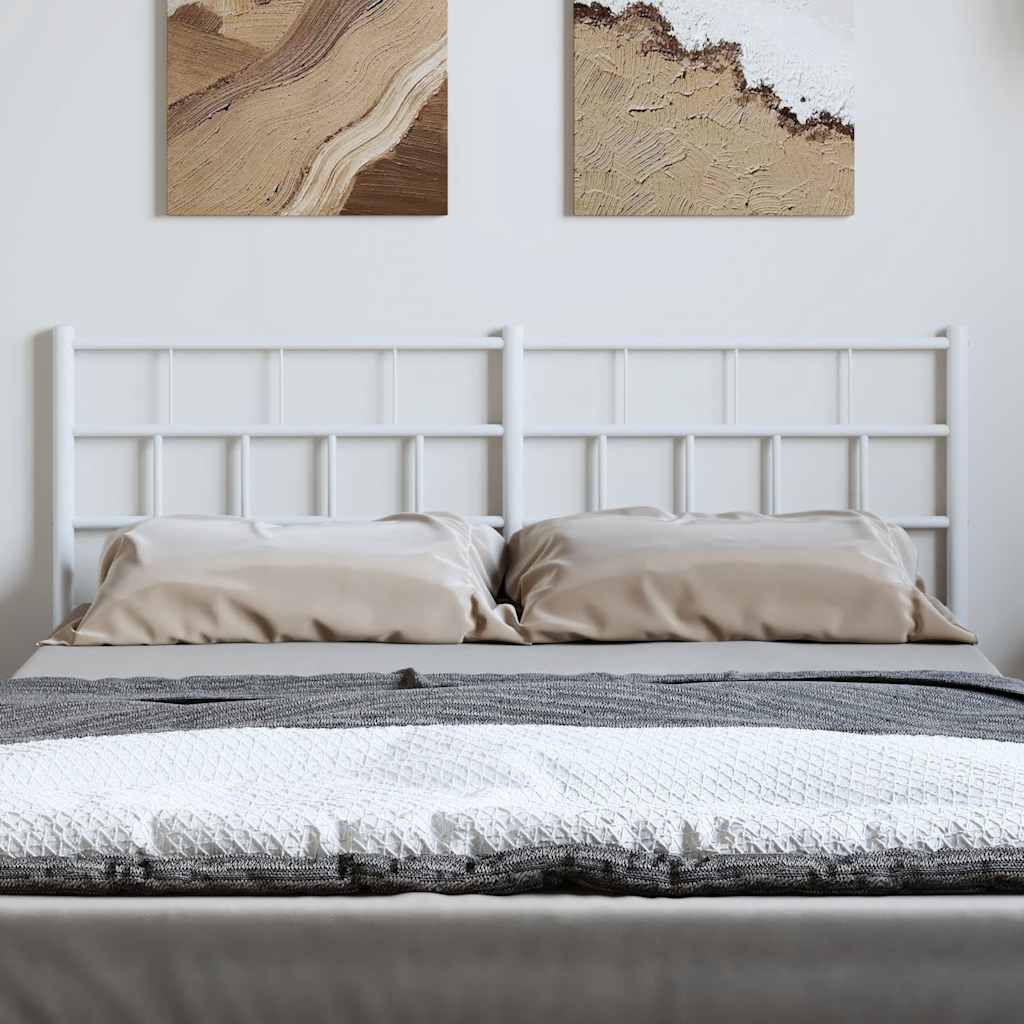 Metal Replace Headboard White 150 cm