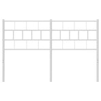 Metal Replace Headboard White 150 cm