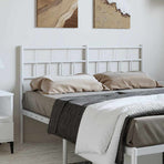 Metal Replace Headboard White 150 cm