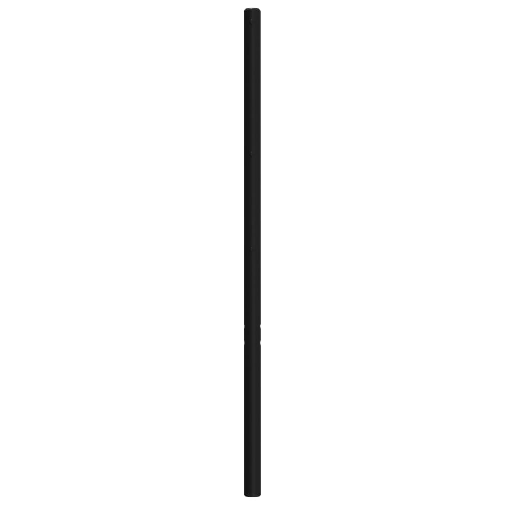 Metal Replace Headboard Black 107 cm