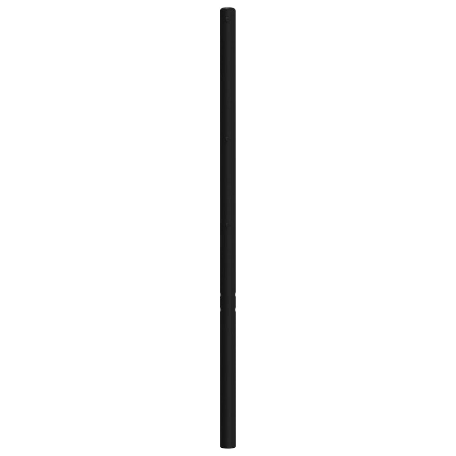 Metal Replace Headboard Black 107 cm