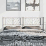 Metal Replace Headboard Black 135 cm