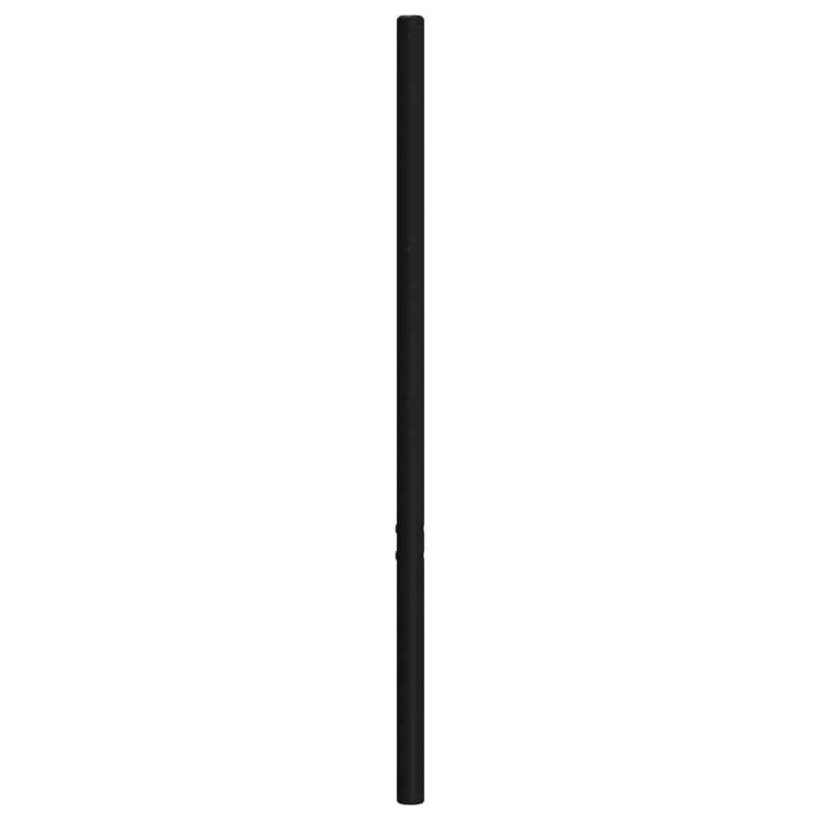 Metal Replace Headboard Black 150 cm