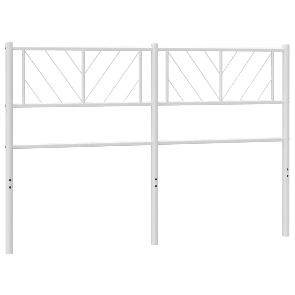 Metal Replace Headboard White 135 cm