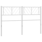 Metal Replace Headboard White 135 cm