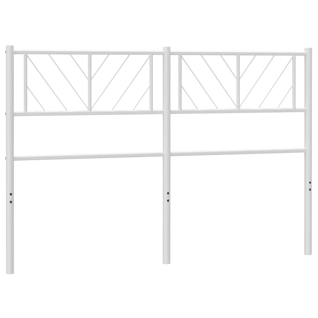 Metal Replace Headboard White 150 cm