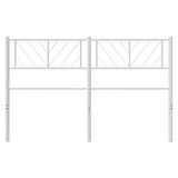 Metal Replace Headboard White 150 cm