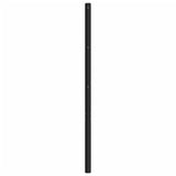 Metal Headboard Black 90 cm - Top-Down View