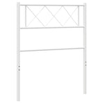 Metal Replace Headboard White 90 cm