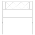 Metal Replace Headboard White 90 cm
