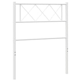 Metal Replace Headboard White 107 cm