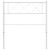 Metal Replace Headboard White 107 cm