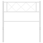 Metal Replace Headboard White 107 cm