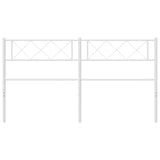 Metal Replace Headboard White 135 cm