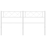 Metal Replace Headboard White 135 cm