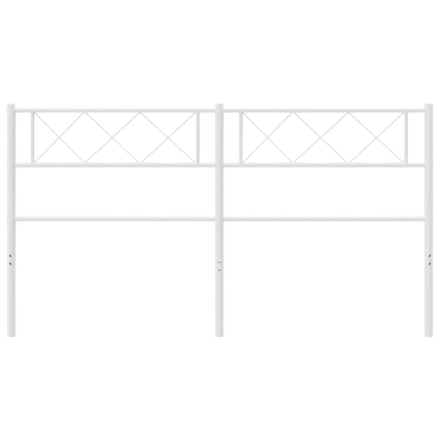 Metal Replace Headboard White 150 cm