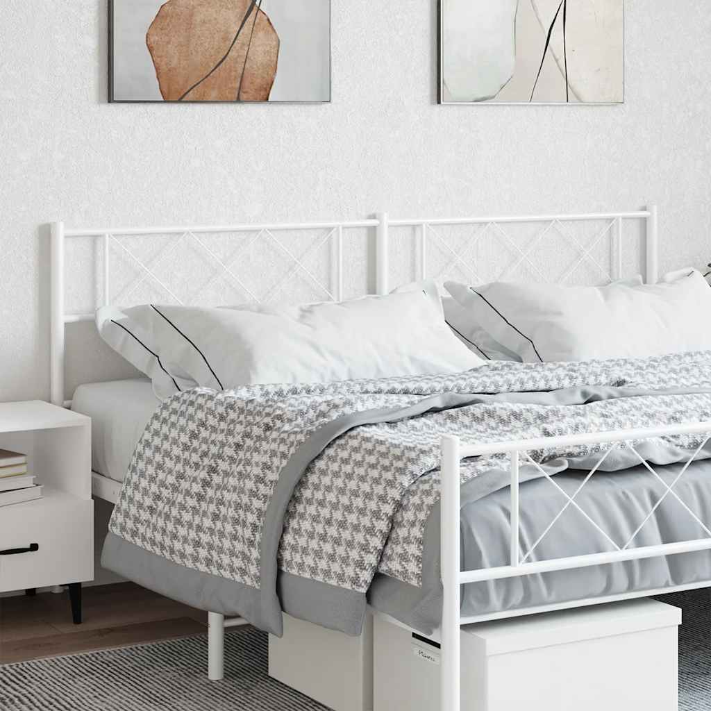 Metal Replace Headboard White 180 cm