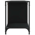 TV Cabinet Black 153x37x50 cm Engineered Wood