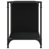 TV Cabinet Black 153x37x50 cm Engineered Wood - 45-Degree Angle