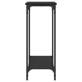 Console Table Black 101x30.5x75 cm Engineered Wood - 45-Degree Angle