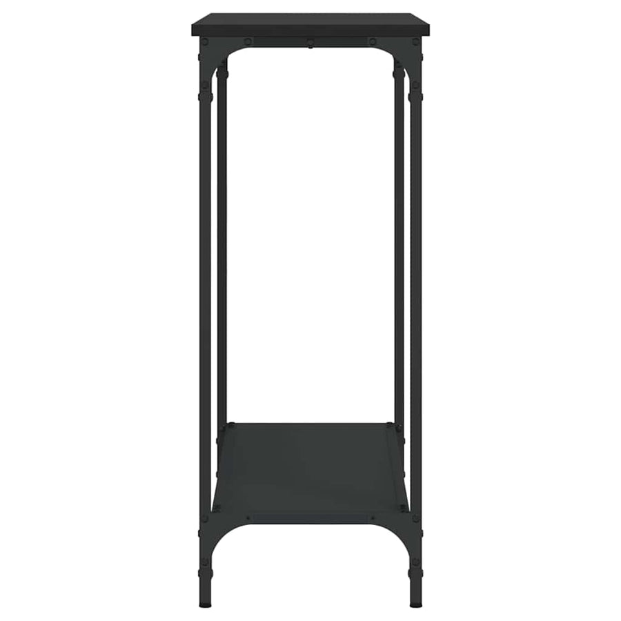 Console Table Black 101x30.5x75 cm Engineered Wood