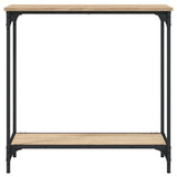 Console Table Sonoma Oak 75x30.5x75 cm Engineered Wood