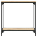 Console Table Sonoma Oak 75x30.5x75 cm Engineered Wood