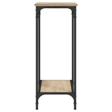Console Table Sonoma Oak 75x30.5x75 cm Engineered Wood