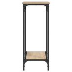 Console Table Sonoma Oak 75x30.5x75 cm Engineered Wood
