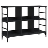 Sideboard Black 102x32x73.5 cm Engineered Wood - Front View