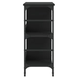 Sideboard Black 102x32x73.5 cm Engineered Wood - 45-Degree Angle