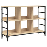 Sideboard Sonoma Oak 102x32x73.5 cm Engineered Wood - Front View