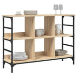 Sideboard Sonoma Oak 102x32x73.5 cm Engineered Wood