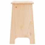 Hall Bench 100x28x45 cm Solid Wood Pine