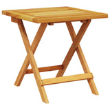 Sun Loungers 2 pcs with Table Solid Wood Acacia - Rear View