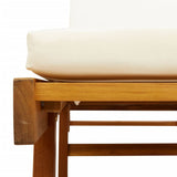 Sun Loungers 2 pcs with Cushions 200x68x83 cm Solid Wood Acacia - 45-Degree Angle