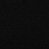 Bench with Backrest Black 120x62x75.5 cm Fabric - Low Angle